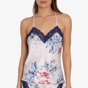 LINEA DONATELLA Satin Floral Cami NWT Medium